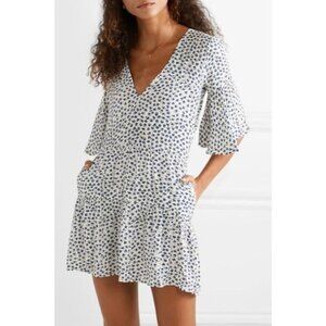 Faithfull the Brand  Floral Babydoll Dress Size Medium
